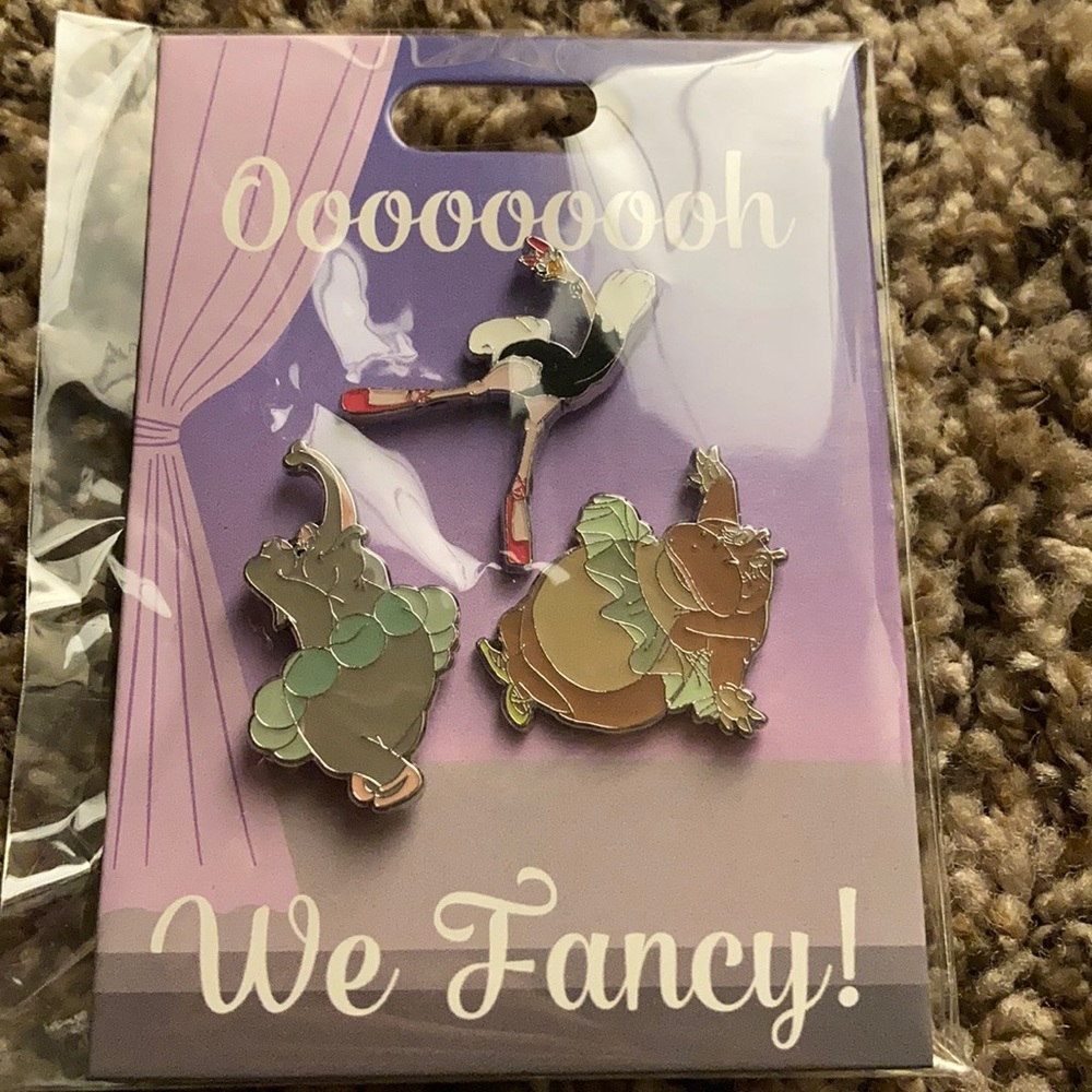 New Disney Parks Fantasia Ballet Character Pins